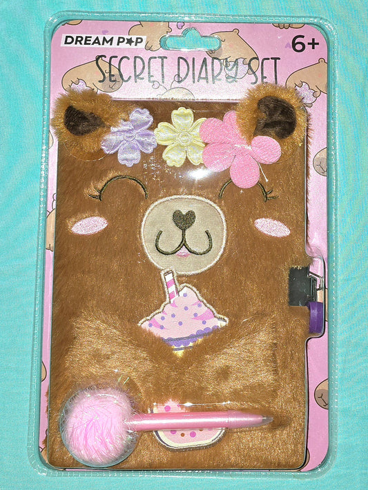 Capybara Secret Diary set