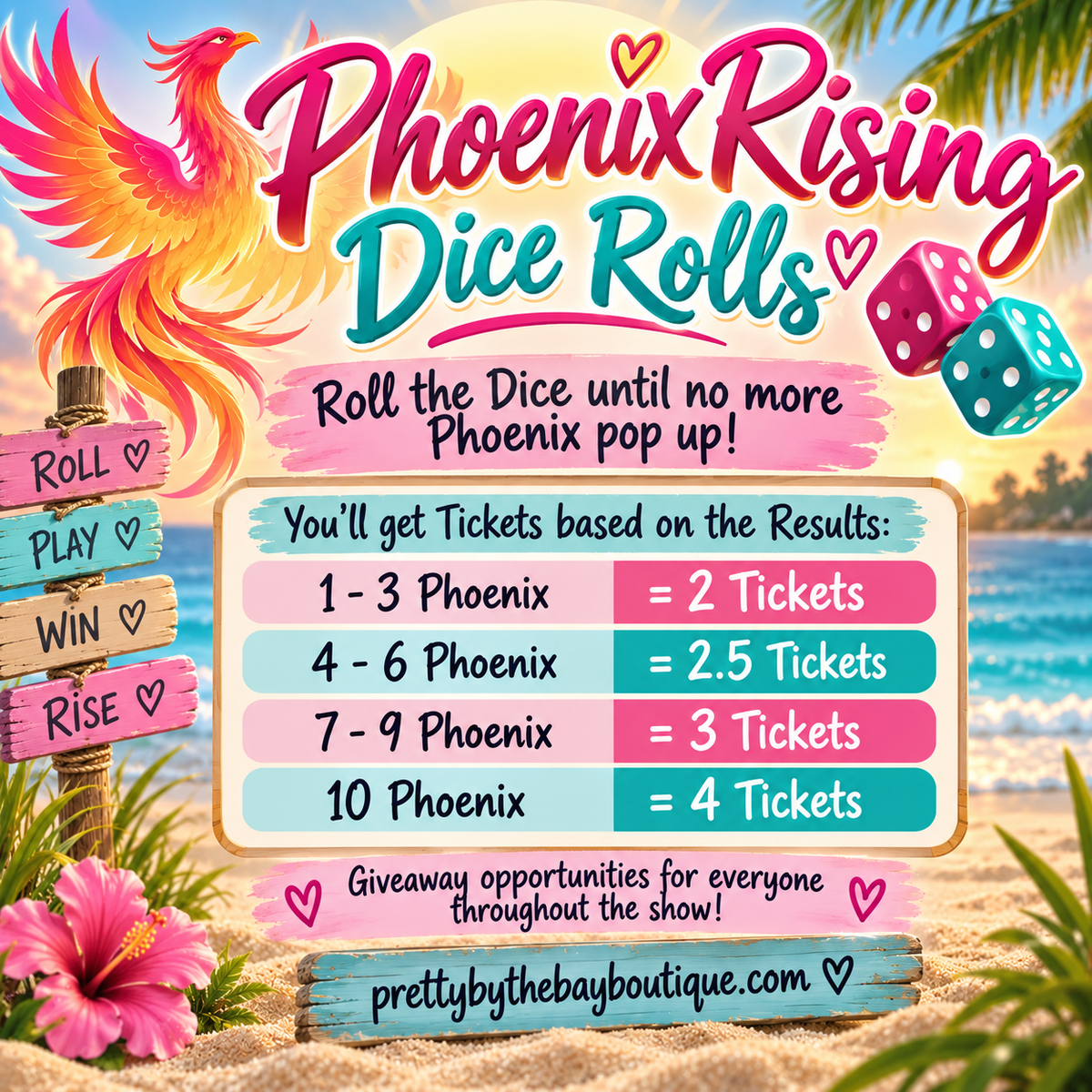 Phoenix Rising Dice Rolls
