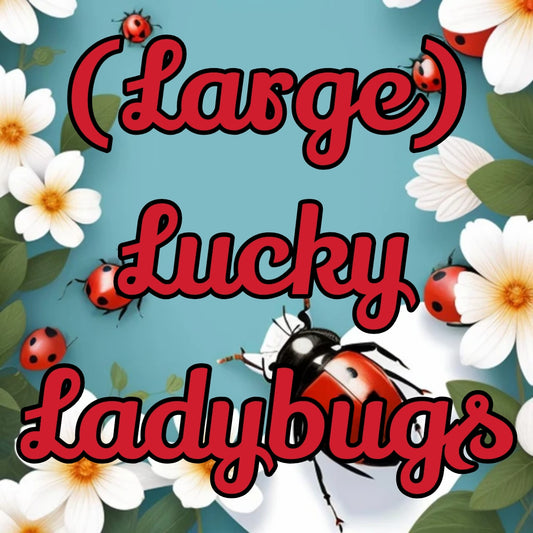 Large Lucky Ladybugs