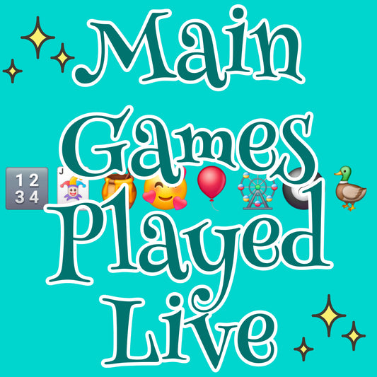 Main Games Played Live