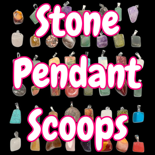 Stone Pendant Scoops