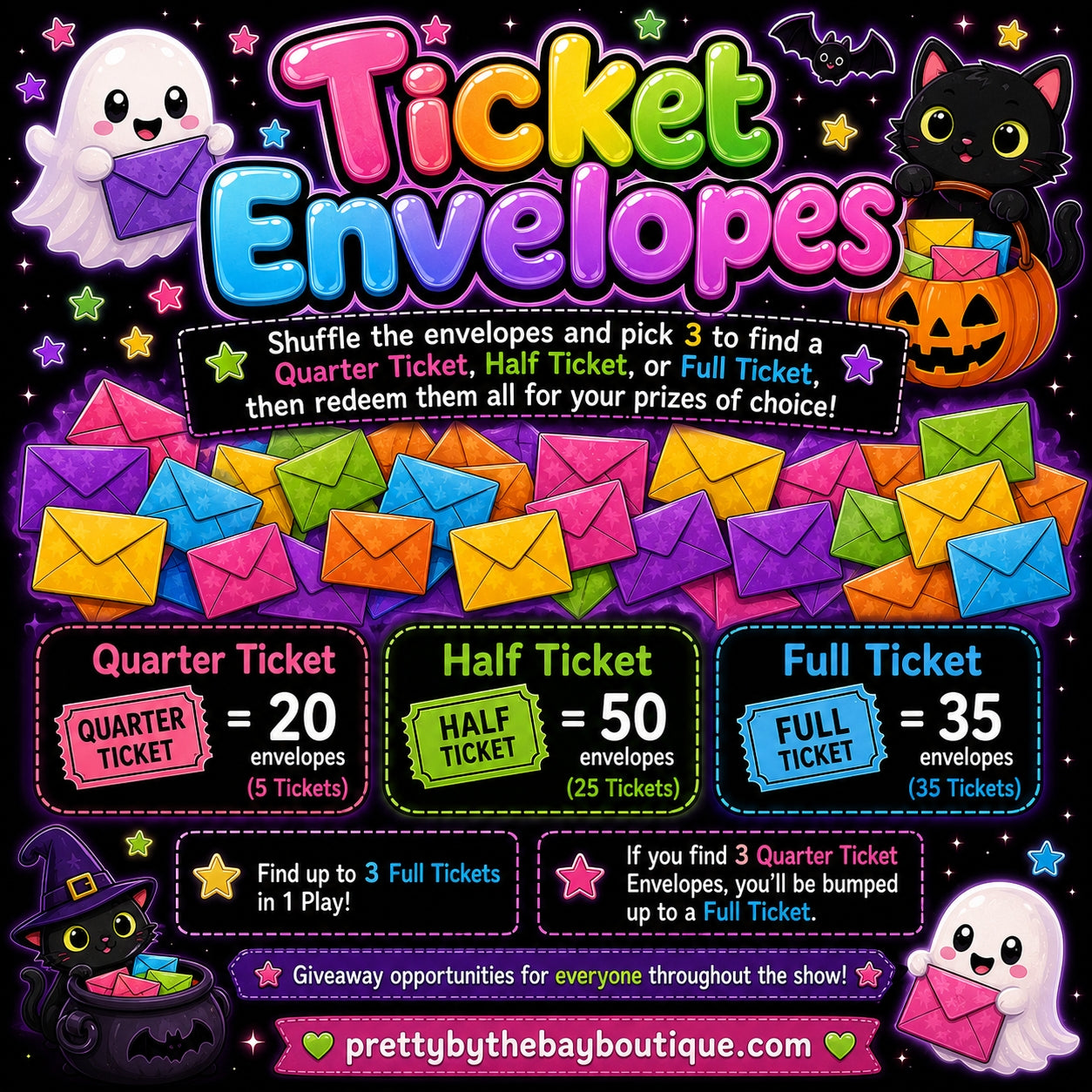 Ticket Envelopes