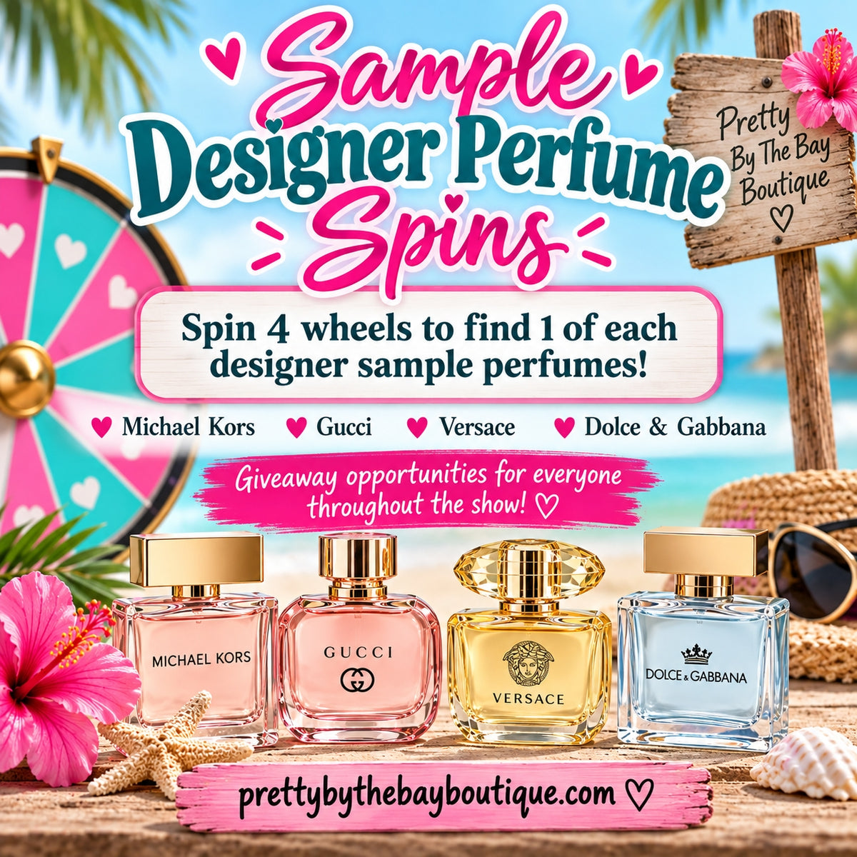 Sample Designer Perfume Spins