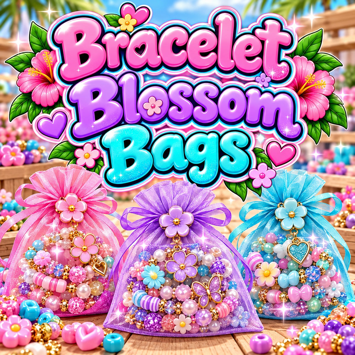 Bracelet Blossom Bags
