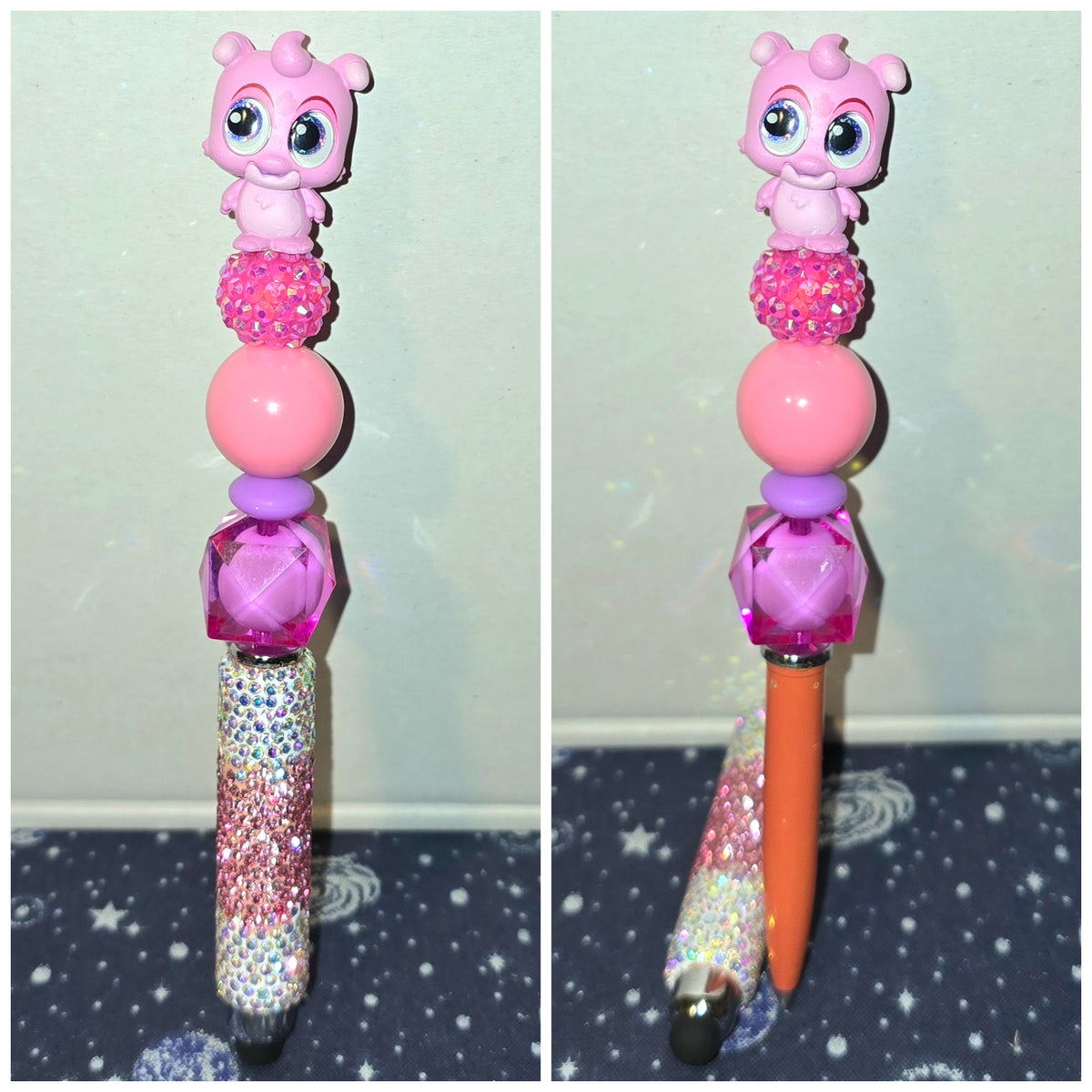 Handmade Doorable Beaded Pen Mr. Stenchy